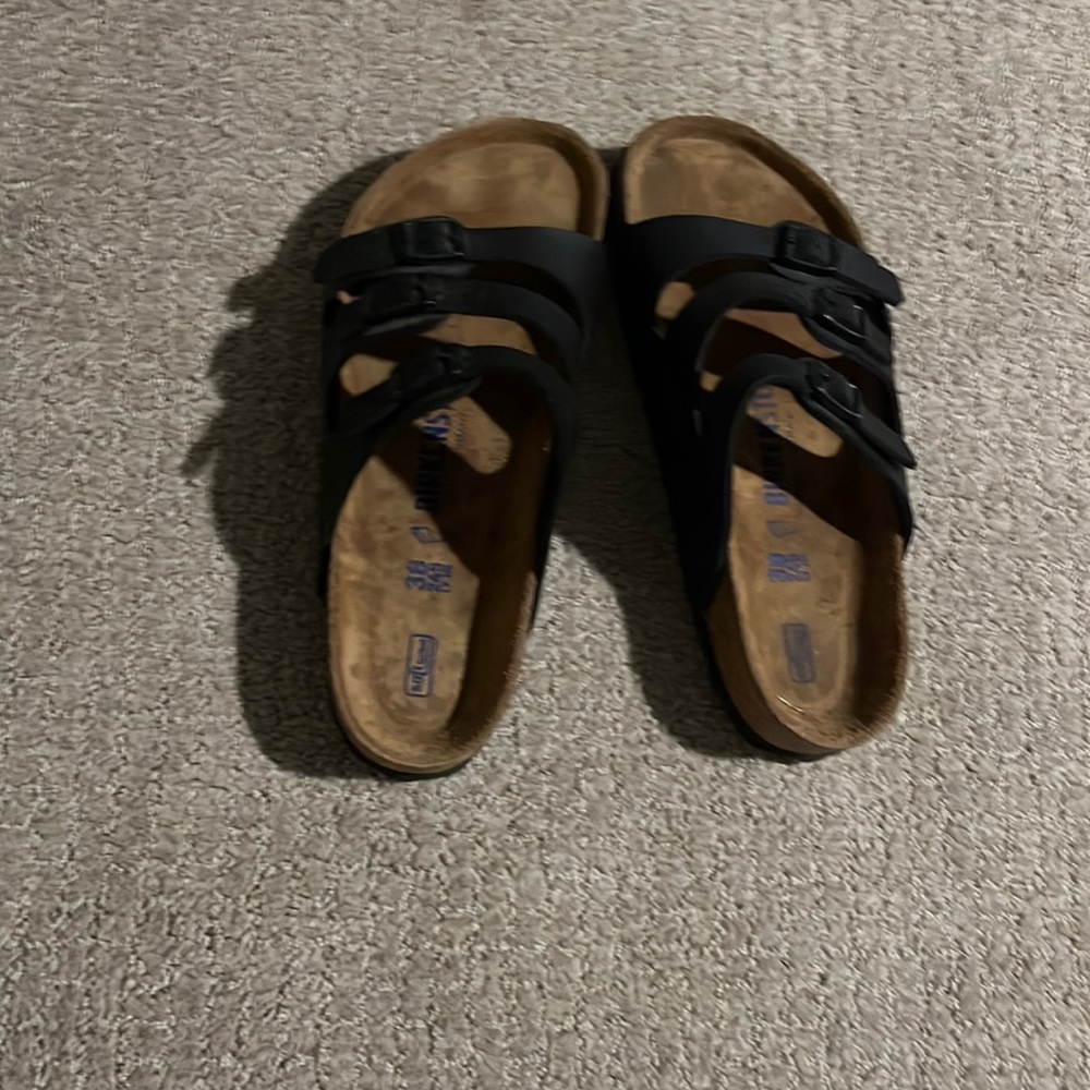 Birkenstocks three adjusters per foot